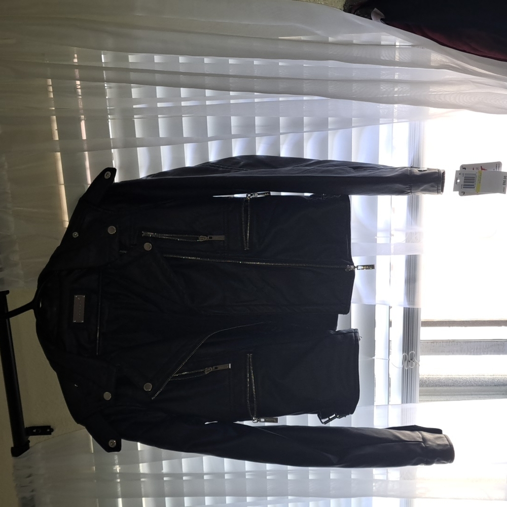 Black M Jou Jou Leather Jacket